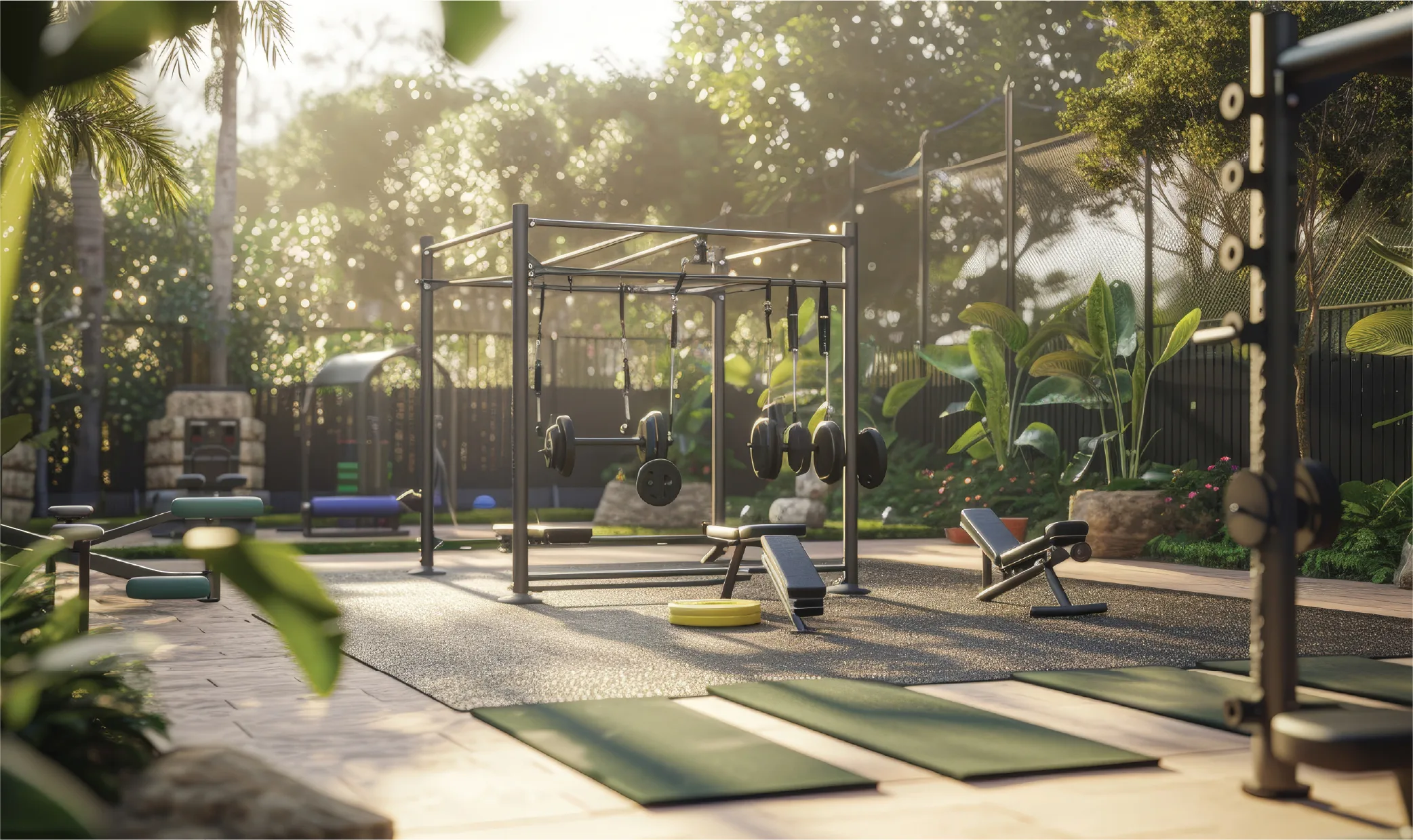 Outdoor Fitness Zone